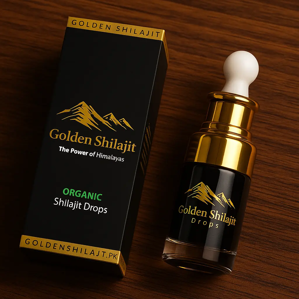 Golden Shilajit Organic Drops 30ml - Image 5
