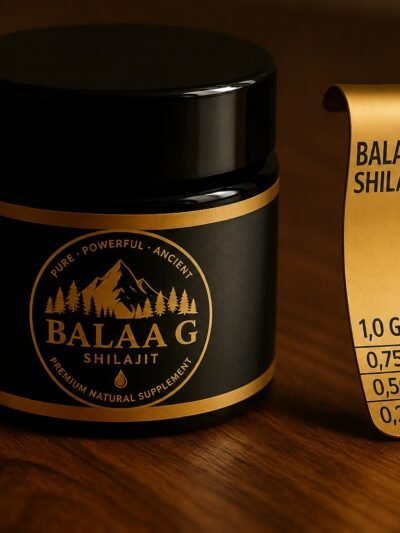 BALAA G Shilajit Resin – Premium Natural Supplement (20g)