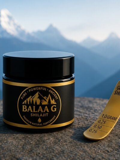 BALAA G Shilajit Resin – Premium Natural Supplement (30g)